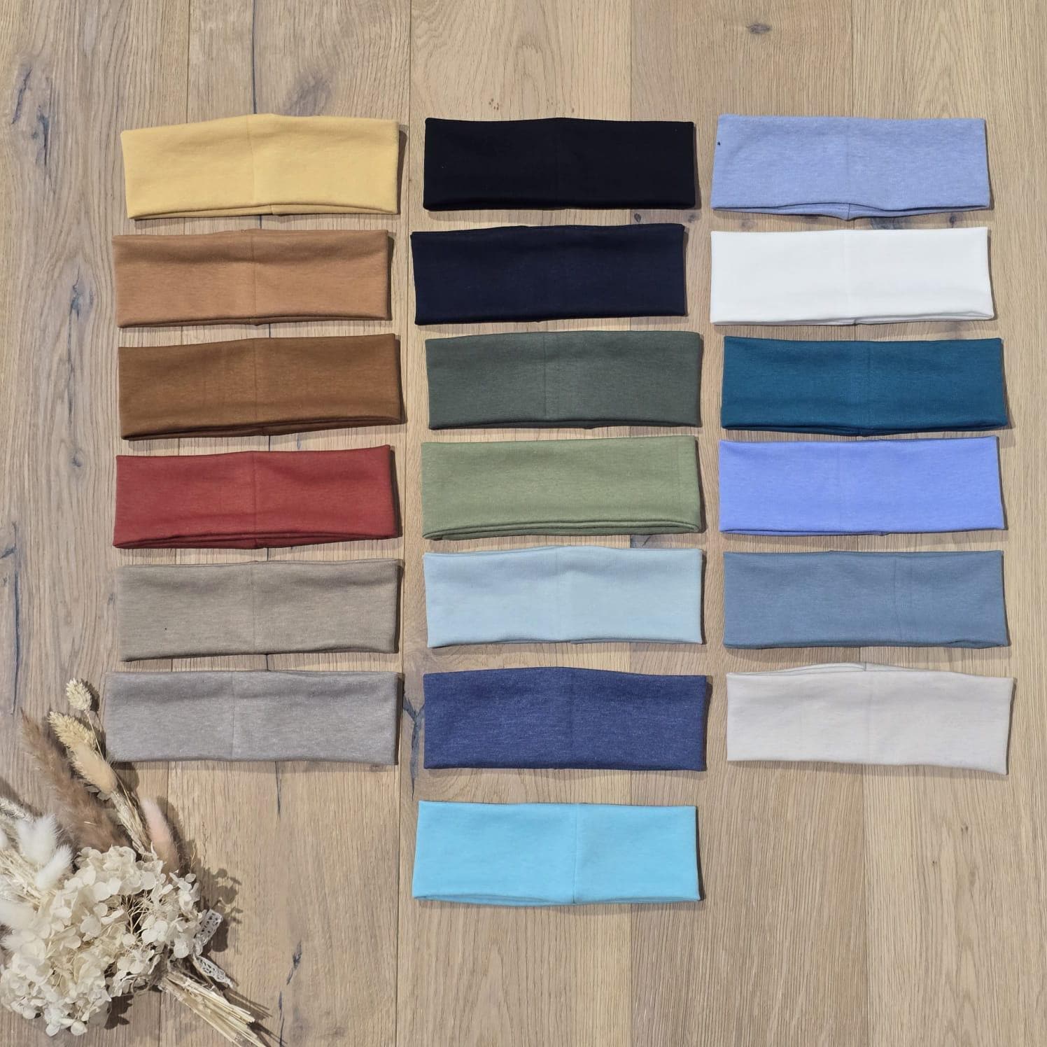 stirnband Ohne Knoten - Uni Für Mama O. Kind Auswählbar Von Sharlene Babymode Farben Schlicht von SharleneBabymode