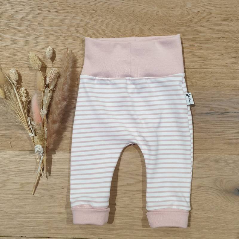 streifen Rose | Rose - Jogger Pants Von Sharlene Babymode Handmade in Germany Baby Hose von SharleneBabymode