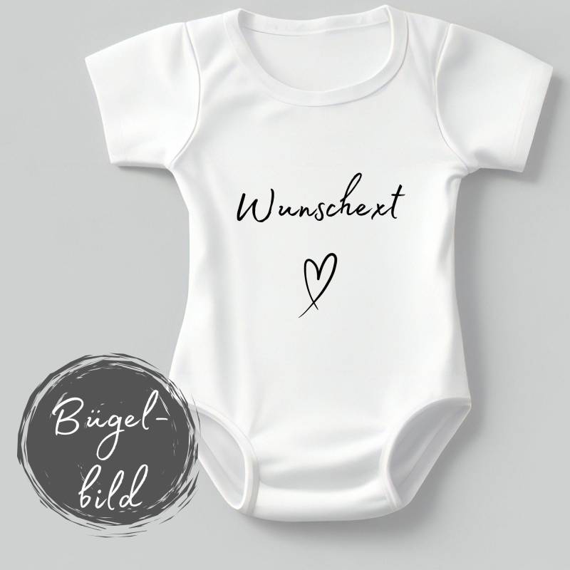 Bügelbild/Wunschtext Wunschdesign Baby Body von SharmaMCrafts