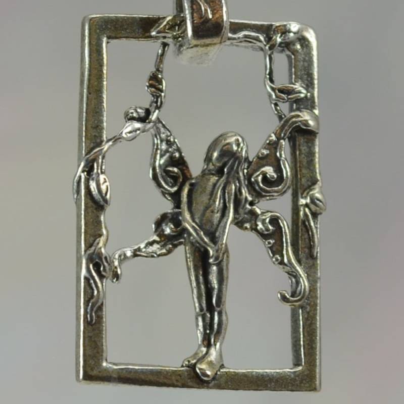 Schüchterne Fee Anhänger in Sterling Silber Schüchterne Fee Anhänger in Sterling Silber von SharonBerkanDentART