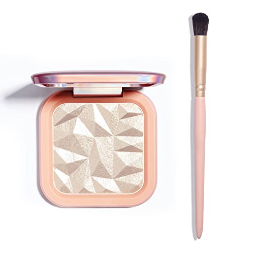 ELLESY Highlighter Makeup Palette Waterproof & Long Lasting Highlighter Palette Shimmer Highlighter Powder Suit All Skin Tones-SUN GLOW ELLESY Highlighter Makeup Palette Waterproof & Long Lasting Highlighter Palette Shimmer Highlighter Powder Suit All Skin Tones-SUN GLOW von ELLESY