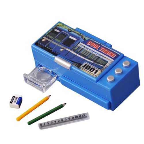 Sharplace 1:12 Stift Box Modell Puppenhaus Simulation Bleistift Sammlung Mini Schreibwaren Organizer Box Bleistift Fall Spielzeug Modell Modell Zug, Blau Sharplace 1:12 Stift Box Modell Puppenhaus Simulation Bleistift Sammlung Mini Schreibwaren Organizer Box Bleistift Fall Spielzeug Modell Modell Zug, Blau von Sharplace