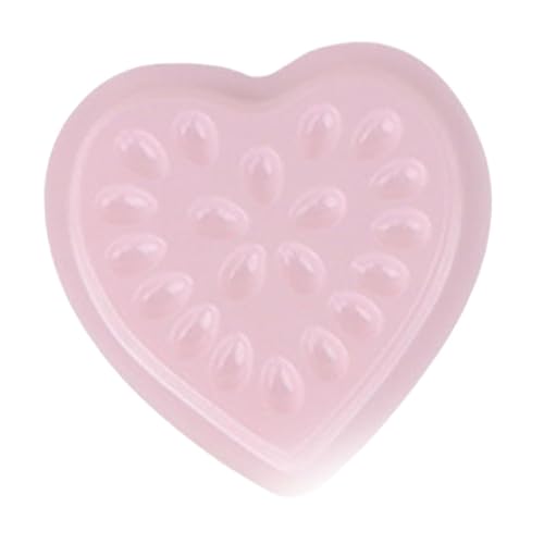 Sharplace 100 Stück Wimpernverlängerung Tablett Ablage zum Veredeln von Wimpern Verlängerungsständer Wimperntropfenablage Damen Mädchen, Hell-pink von Sharplace