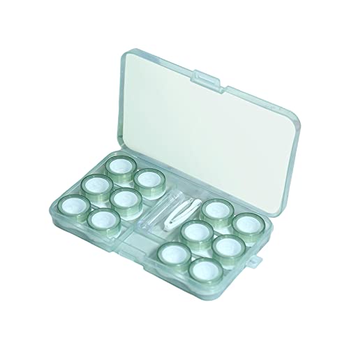 Sharplace 2er Packung Kontaktlinsenbehälter, Ideal für Reisen, 3 STK von Sharplace
