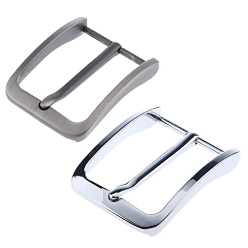 Sharplace 2pcs aus aus Gürtelschnalle Buckle Dornschliesse Schließe für 38-39 mm breite Gürtel von Sharplace