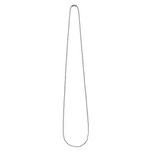 Sharplace Art Und Weisemann Silberne Runde Kugel Schmuck Ketten Halskette für DIY Armband, 60cm von Sharplace