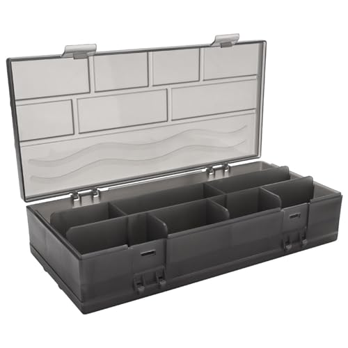 Sharplace Aufbewahrungsbox für Haarwerkzeuge, Stirnband, einfacher, kompakter, vielseitiger Organizer-Behälter, Haarspange für Friseursalon, Heimgebrauch, von Sharplace