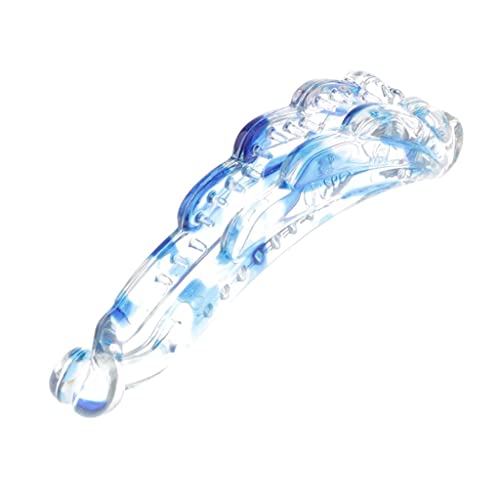 Damen Bananenspange Bananenclip Haargreifer Haarspange Haarklammer Haarclip Barrette, Blau von Sharplace