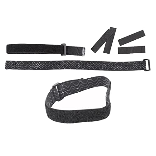 Sharplace Elastische riemen, Verstellbare Knie-gurte, Unsichtbarer Haltegurt für, Stiefelgurte + 8 Aufkleber von Sharplace