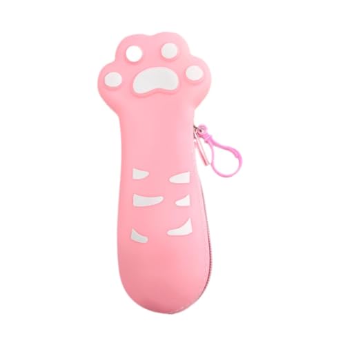 Sharplace -Federmäppchen, Federmäppchen, stilvoll, tragbar, Mehrzweck, Geschenk für Grundschüler, süßer Reißverschluss in Katzenkrallenform, Rosa Sharplace -Federmäppchen, Federmäppchen, stilvoll, tragbar, Mehrzweck, Geschenk für Grundschüler, süßer Reißverschluss in Katzenkrallenform, Rosa von Sharplace