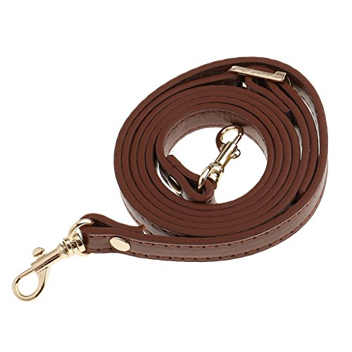 Sharplace Frauen Leder Schulterriemen Trageriemen, Verstellbarer Schultergurt, Tasche Schultergurte Gurt Riemen für Geldbörse Handtaschen, Ersatz Crossbody Bag Strap Tragegurt Umhängegurt, Braun von Sharplace