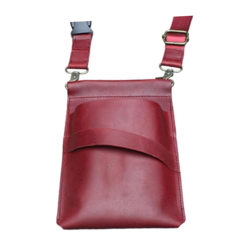 Sharplace Friseur Schissbeutel Organizer Fanny Pack Aufbewahrungstasche Schere Halter BREISE TAYS BAG für Friseure Stylist Tool Krankenschwester, Rot von Sharplace