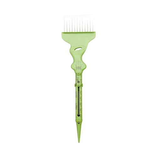 Sharplace Haarfärbepinsel, gerader Haarfärbepinsel, Stretch-Design, Färbewerkzeug, Haarfärbewerkzeug, Salon-DIY-Werkzeug für Stylisten, Friseursalons, Männer, Grün von Sharplace