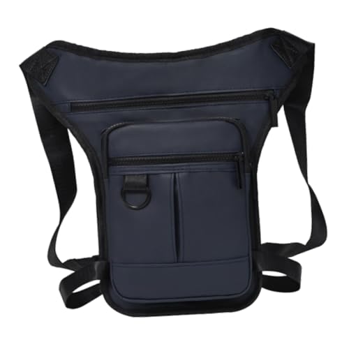 Sharplace Herren Hüfttasche Oberschenkeltasche Beintasche Gürteltasche Verstellbarer Riemen Beutel Mehrzweck Hüfttasche Umhängetasche für Spaziergänge auf, Dunkelblau Sharplace Herren Hüfttasche Oberschenkeltasche Beintasche Gürteltasche Verstellbarer Riemen Beutel Mehrzweck Hüfttasche Umhängetasche für Spaziergänge auf, Dunkelblau von Sharplace