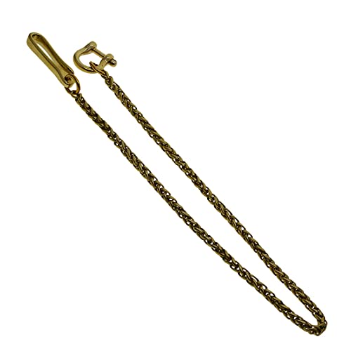 Sharplace Herren Schlüsselkette Geldbörsen Kette Hosenkette mit Haken, Punk Style Hose-Schlangenkette, U-Hakenkette von Sharplace