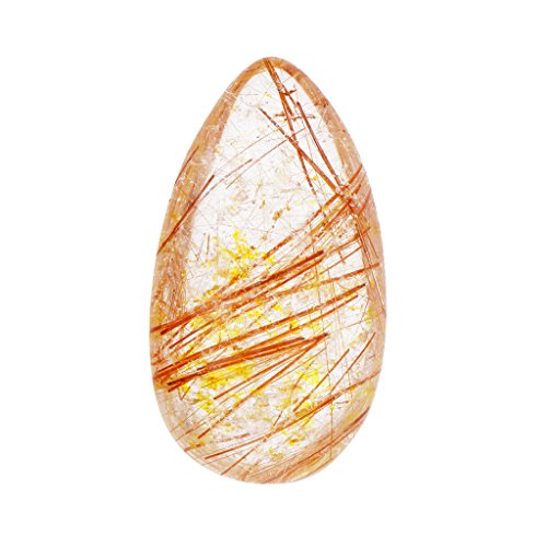 Natürliche Gold Rutilquarz Anhänger DIY Schmuck Anhänger Geschenk Natürliche Gold Rutilquarz Anhänger DIY Schmuck Anhänger Geschenk von Sharplace