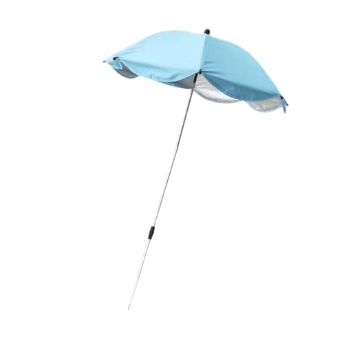 Sharplace Pflanzen Regenschirmschutz wiederverwendbarer Mehrzweck -Sonnenschutz Schatten Regenschirm Schattenschattenabdeckung für Outdoor -Pflanzer Pot Yard, Blau von Sharplace