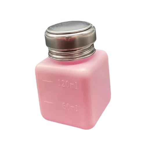 Sharplace Pumpflasche zum Herunterdrücken von Alkoholspender, hochwertiger tragbarer Methanolbehälter, nachfüllbar für den persönlichen Make-up-Entferner im, 120 Ml Sharplace Pumpflasche zum Herunterdrücken von Alkoholspender, hochwertiger tragbarer Methanolbehälter, nachfüllbar für den persönlichen Make-up-Entferner im, 120 Ml von Sharplace