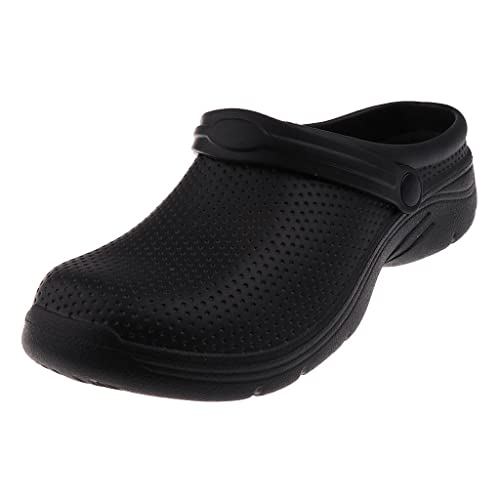 Sharplace Rutschfeste Clogs Trucker Arbeitsschuhe Sicherheitsschuhe Sicherheits Sandale Halbschuhe Gartenschuhe Hausschuhe Pantoffeln Gummischuhe, schwarz, EU 41 Sharplace Rutschfeste Clogs Trucker Arbeitsschuhe Sicherheitsschuhe Sicherheits Sandale Halbschuhe Gartenschuhe Hausschuhe Pantoffeln Gummischuhe, schwarz, EU 41 von Sharplace