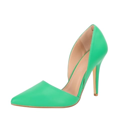 Shayenne La Bottine Damenschuhe Pumps Abendschuhe Neu Grün Größe 40 – 7 cm Pfennigabsatz – Elegante High Heels – Schuhe für Hochzeit, Party, Abendkleid & Alltag - Modern & Bequem Shayenne La Bottine Damenschuhe Pumps Abendschuhe Neu Grün Größe 40 – 7 cm Pfennigabsatz – Elegante High Heels – Schuhe für Hochzeit, Party, Abendkleid & Alltag - Modern & Bequem von Shayenne