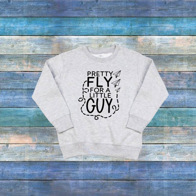 Hübsches Fly For A Little Guy Kleinkind Sweatshirt, Lustiges 90Er Jahre Musik Pullover von ShaysStore