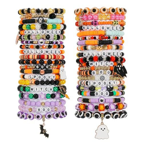 40 Stück Armbänder für Frauen, dehnbar, stapelbar, elastisch, Freundschaftsarmband, Boho, Sommer, Strand, Schmuck, Partyzubehör, Geschenk, Partyzubehör, 6.77 Inch, Vinyl, Kein Edelstein 40 Stück Armbänder für Frauen, dehnbar, stapelbar, elastisch, Freundschaftsarmband, Boho, Sommer, Strand, Schmuck, Partyzubehör, Geschenk, Partyzubehör, 6.77 Inch, Vinyl, Kein Edelstein von Shcsdr