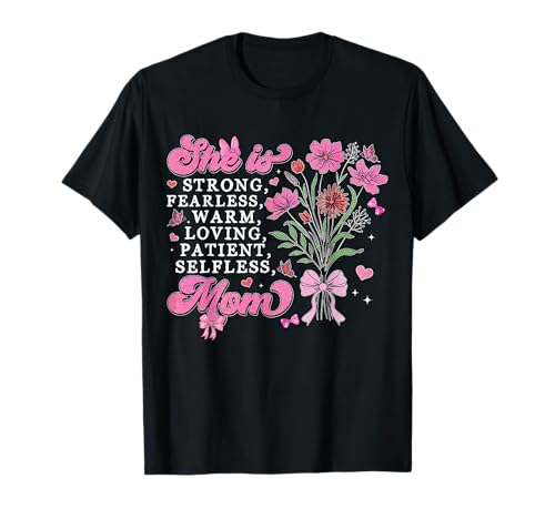 Damen She Is Strong Fearless Warm Loving Patient Selfless T-Shirt Damen She Is Strong Fearless Warm Loving Patient Selfless T-Shirt von She Is Strong Fearless Warm Loving Patient Selfles