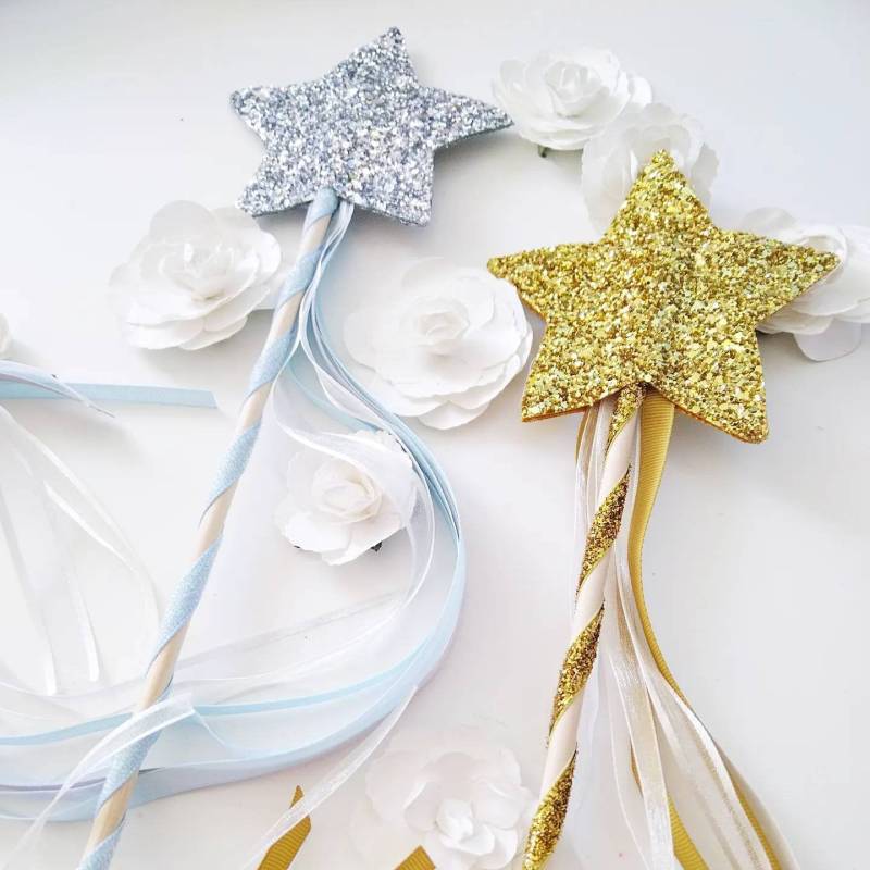 Glitzer Feen Zauberstab, Prinzessin Engel Weihnachtskostüm Glitzer Feen Zauberstab, Prinzessin Engel Weihnachtskostüm von SheSewsBowsUK