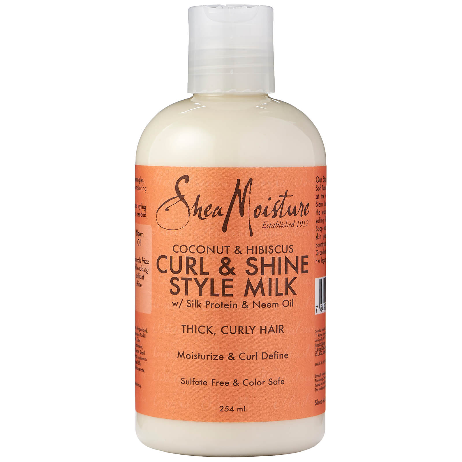 Shea Moisture Coconut & Hibiscus Curl & Style Milk 254 ml von SheaMoisture