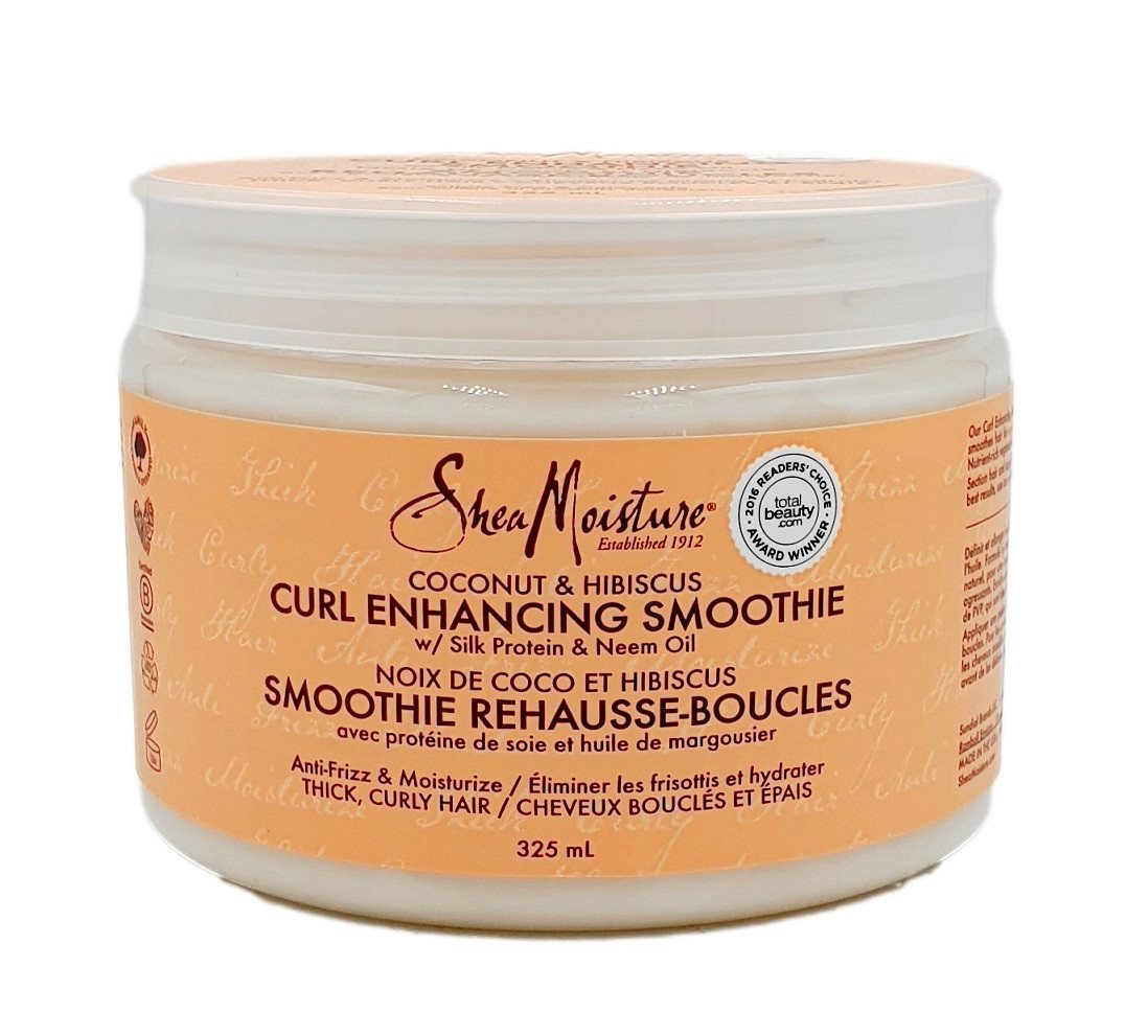 Shea Moisture Haarcreme Shea Moisture Coconut & Hibiscus Curl Enhancing Smoothie 340g von Shea Moisture