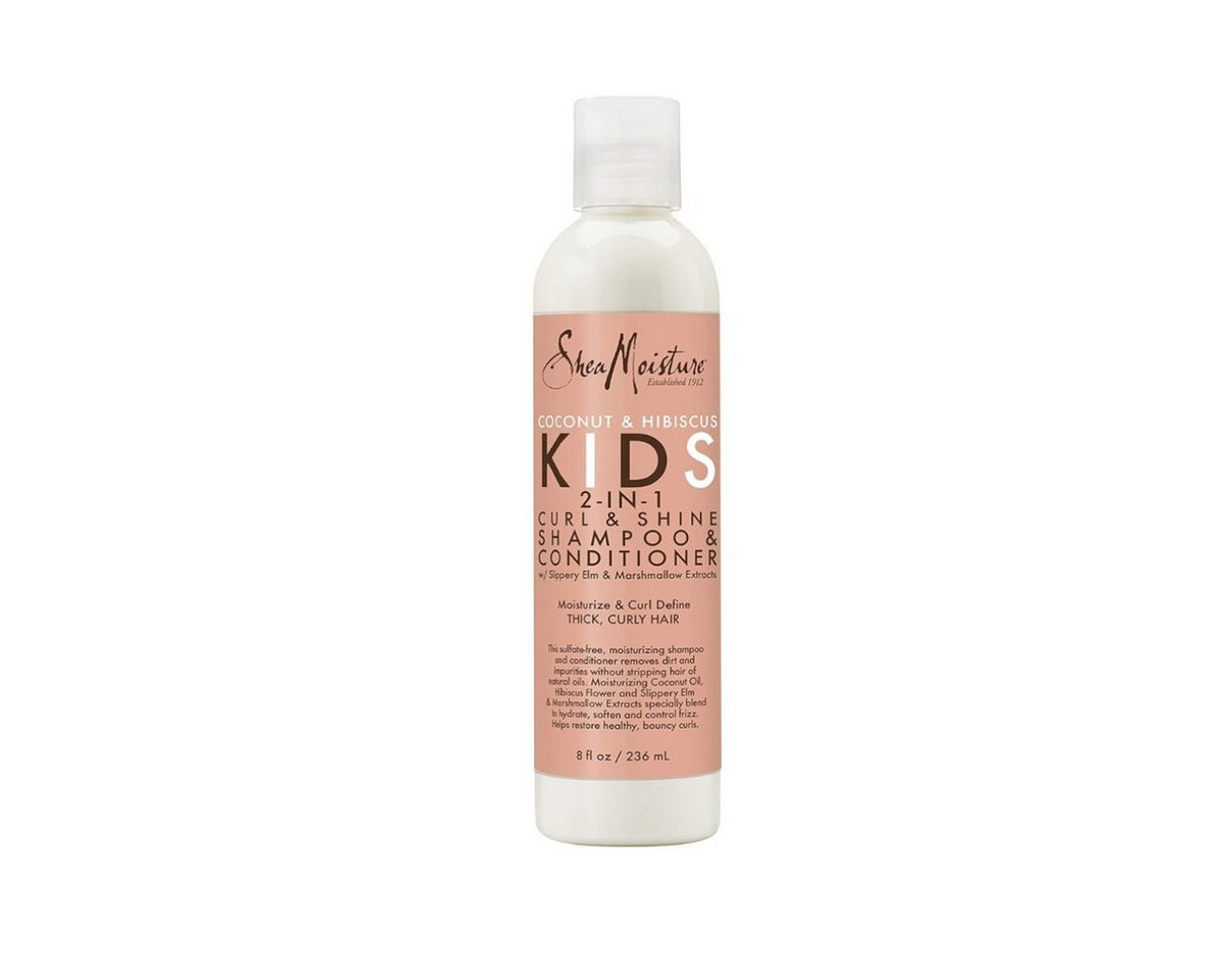 Shea Moisture Haarspülung Shea Moisture Coconut Hibiscus Kids 2 in 1 Shampoo Conditioner 237ml von Shea Moisture