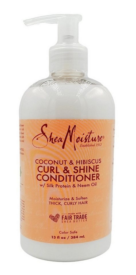 Shea Moisture Haarspülung Shea Moisture Coconut & Hibiscus Conditioner - Spülung 384ml von Shea Moisture