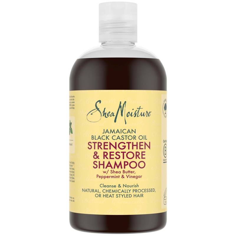 SheaMoisture Jamaican Black Castor Oil Strengthen, Grow & Restore Shampoo 384ml von SheaMoisture