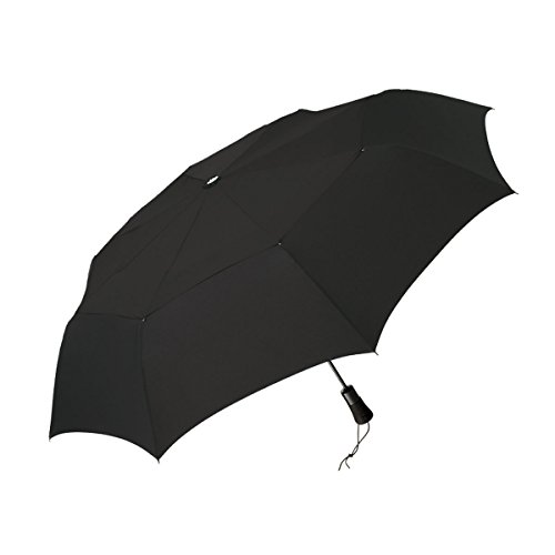 ShedRain WindPro Jumbo-Regenschirm, automatisches Öffnen und Schließen, Schwarz, Einheitsgröße von ShedRain