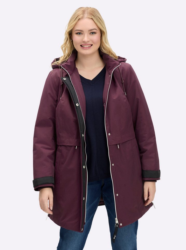 Sheego Allwetterjacke Kapuzenjacke von Sheego