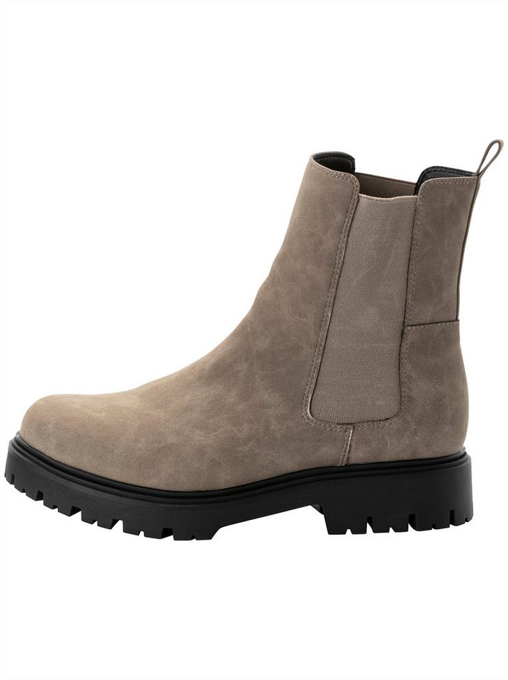 Sheego Ankleboots . Stiefelette Stretcheinsatz von Sheego