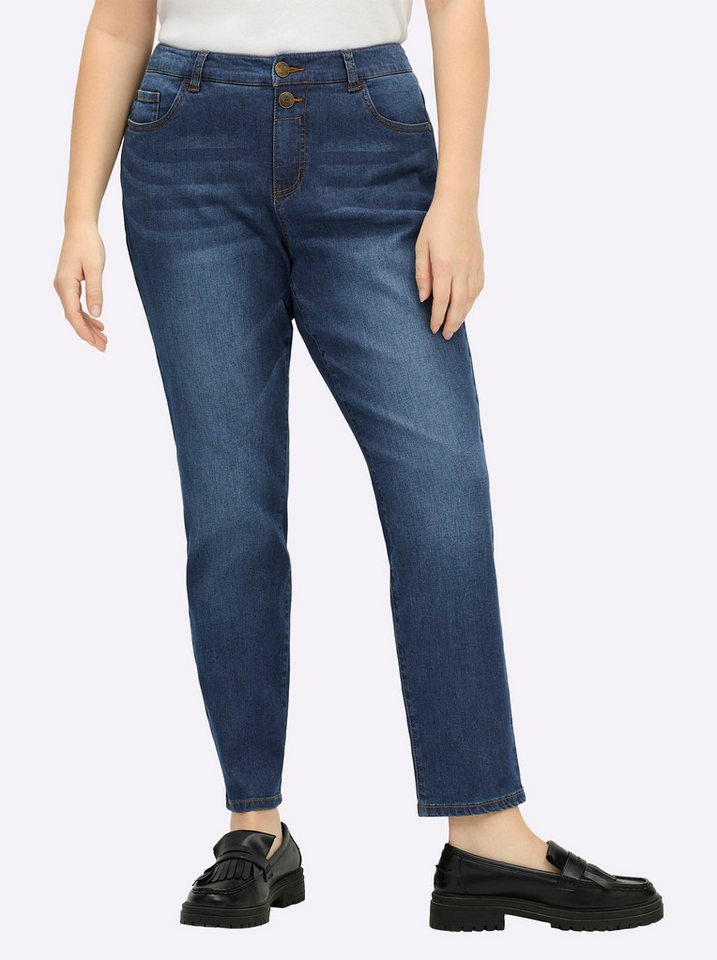 Sheego Bequeme Jeans Boyfriend-Jeans . von Sheego