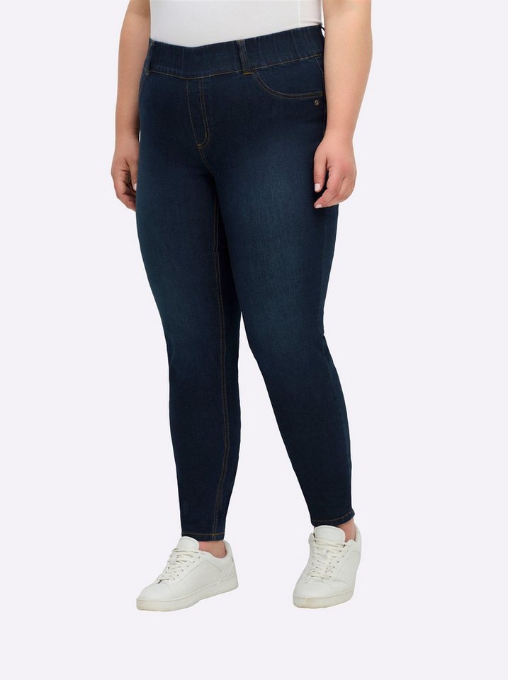 Sheego Bequeme Jeans Schlupfjeans . von Sheego