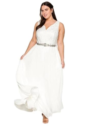 Sheego Damen Große Größen Abendkleid mit Paillettendekoration Abendmode elegant eckiger Ausschnitt Pailletten von Sheego