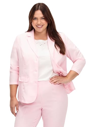 Sheego Damen Große Größen Blazer in klassischer Form Blusenblazer Businessmode klassisch - unifarben von Sheego