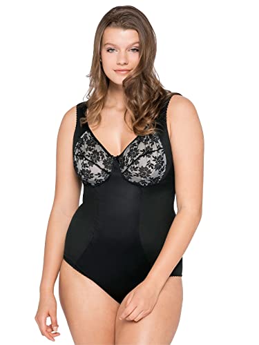 Sheego Damen Große Größen Body mit Shape-Effekt, Cups aus floraler Spitze Body von Sheego