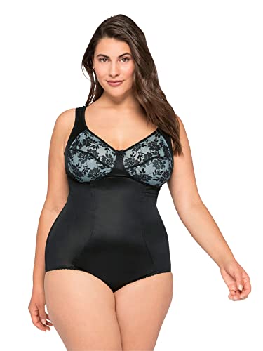 Sheego Damen Große Größen Body mit Shape-Effekt, Cups aus floraler Spitze von Sheego