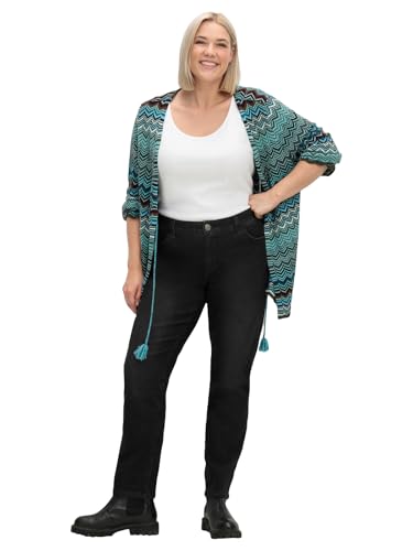 Sheego Damen Große Größen Jeans im komfortablen Curvy-Schnitt Verena Freizeitmode sportlich - von Sheego