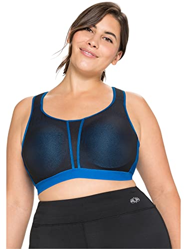 Sheego Damen Große Größen Sport-BH aus Coolmax®, im Komfort-Schnitt Sport-BH von Sheego