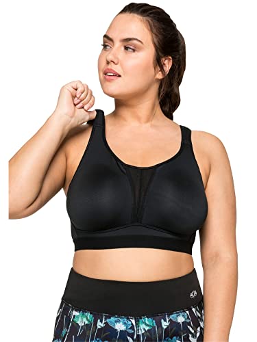 Sheego Damen Große Größen Sport-BH mit 2 Tragevarianten von Sheego