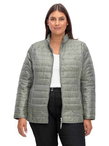 Sheego Damen Große Größen Steppjacke für die Übergangszeit, mit Stehkragen Steppjacke Citywear feminin - unifarben von Sheego