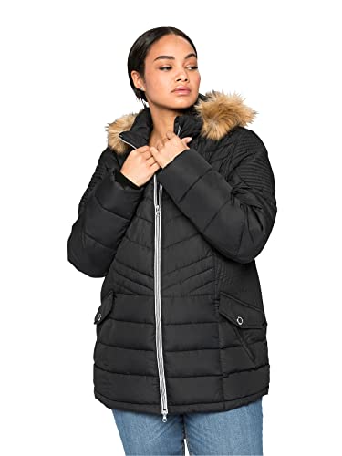 Sheego Damen Große Größen Steppjacke mit figurschmeichelnden Nähten Steppjacke Basicmode sportlich - unifarben von Sheego