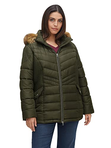 Sheego Damen Große Größen Steppjacke mit figurschmeichelnden Nähten Steppjacke Basicmode sportlich - unifarben von Sheego