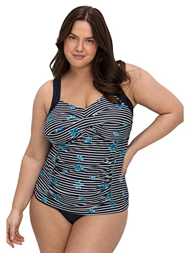 Sheego Damen Große Größen Tankini-Top mit Shaping-Einsatz Tankini-Top Strandmode von Sheego