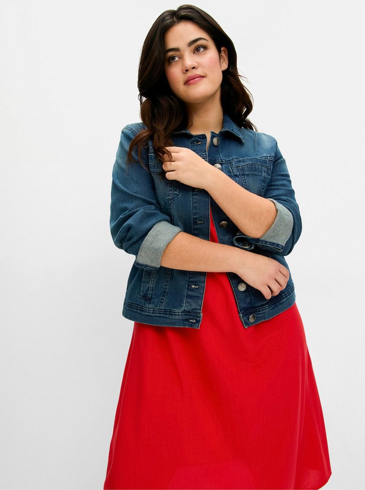 Sheego Etuikleid A-Linien-Kleid . von Sheego